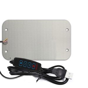 lot 22778 image: Led Light Signs for Car, Bumper Stickers Taxi Sign Light Windshield, Glow LED Sign Decal Stickers with Suction Cups Flashing Hook on Car Window LED Bright Lights USB Plug (PinkBlue)