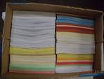 Large Box of Multicolored Envelopes