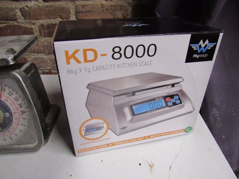 lot 4963 image: New In Box My Weight 8 Kg Capacity Scale