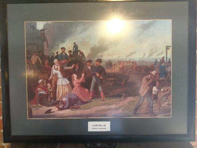 lot 5096 image: George Caleb Bingham Order No. 11 Framed Print