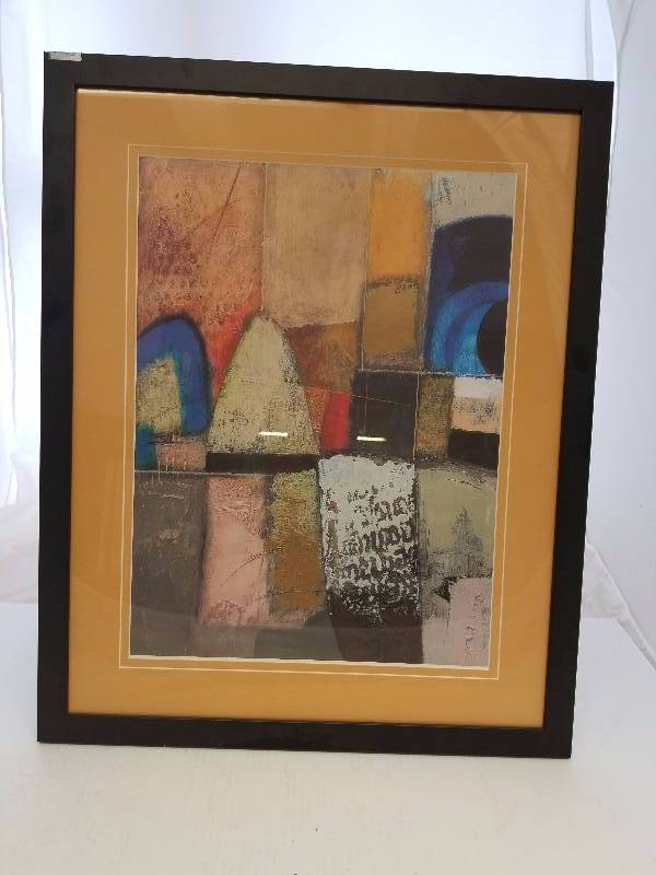 lot 3293 image: Framed art
