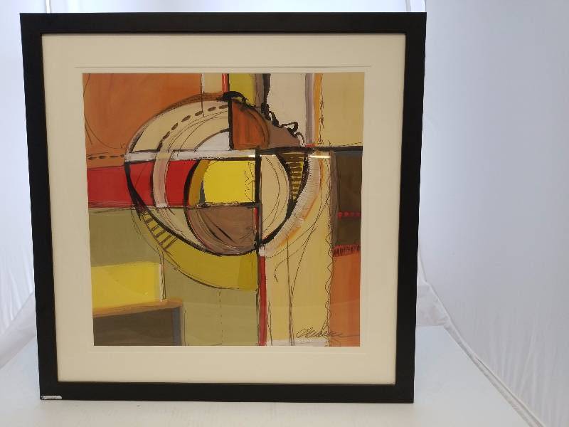 lot 3295 image: Framed art