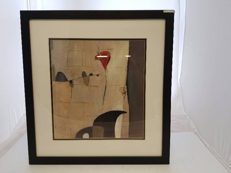 lot 3299 image: Framed art