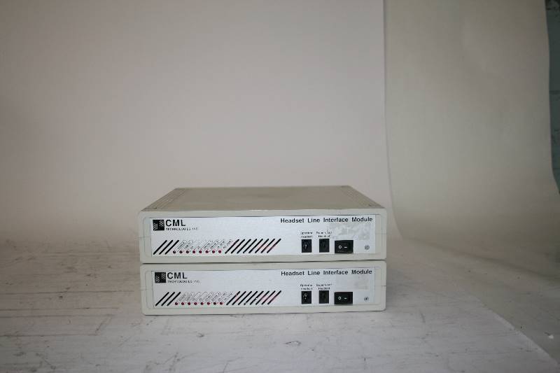 lot 597 image: CML TECHNOLOGIES HEADSET LINE INTERFACE MODULE