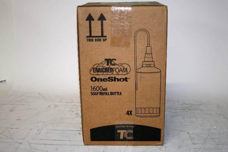 lot 611 image: TC ENRICHEDFOAM ONE SHOT 1600ML SOAP REFILL BOTTLE
