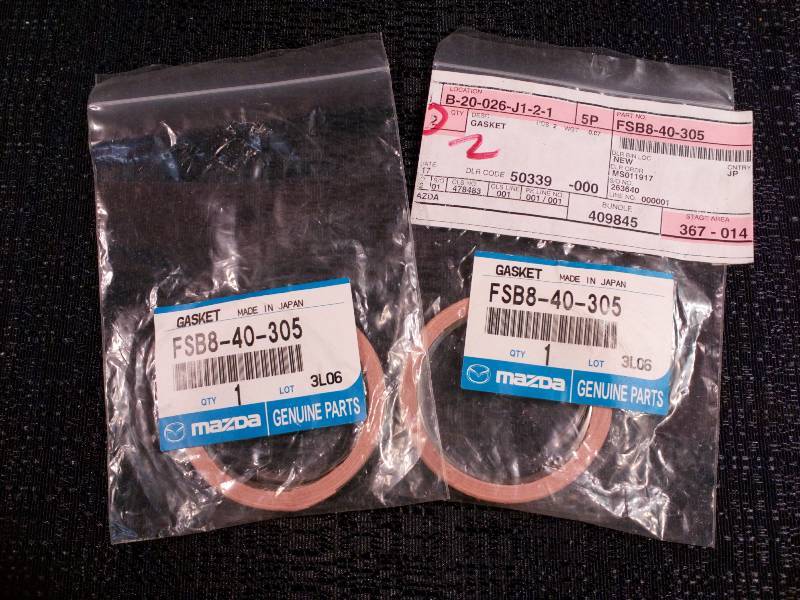 lot 28 image: Mazda Gasket Exhaust