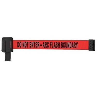 lot 29 image: Banner Stakes Do Not Enter ARC Flash Boundary