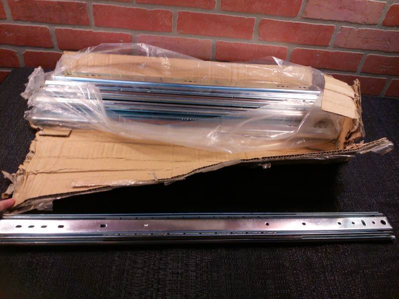 lot 44 image: Hettich Drawer Slides