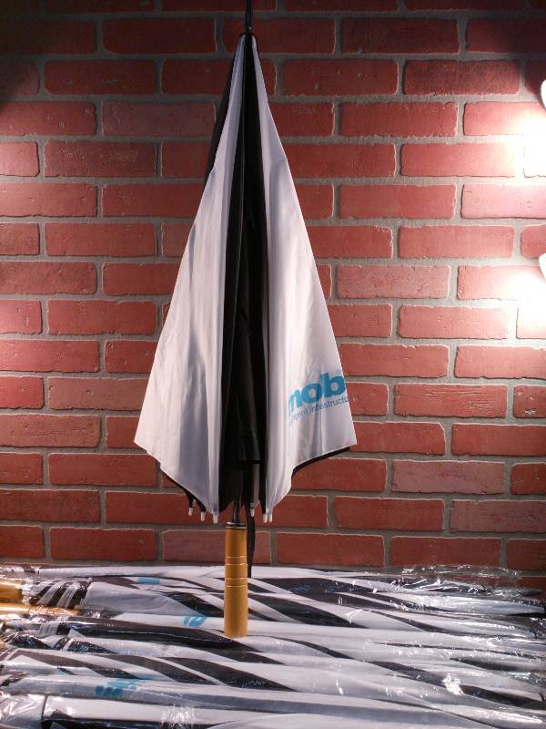 lot 49 image: Umbrellas With Logo