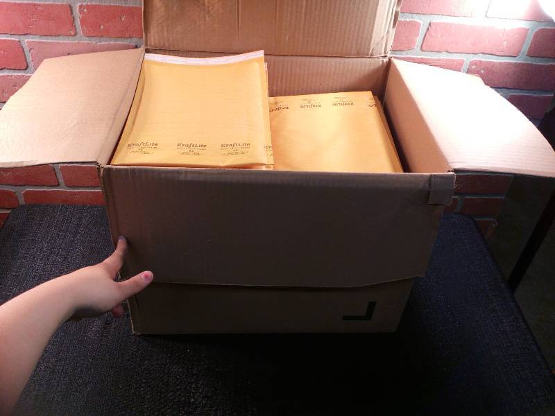 lot 51 image: Self-Seal Kraft Bubble Mailers #1