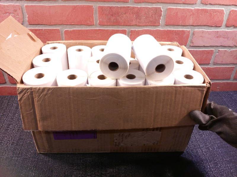 lot 53 image: Roll Labels With Perforation