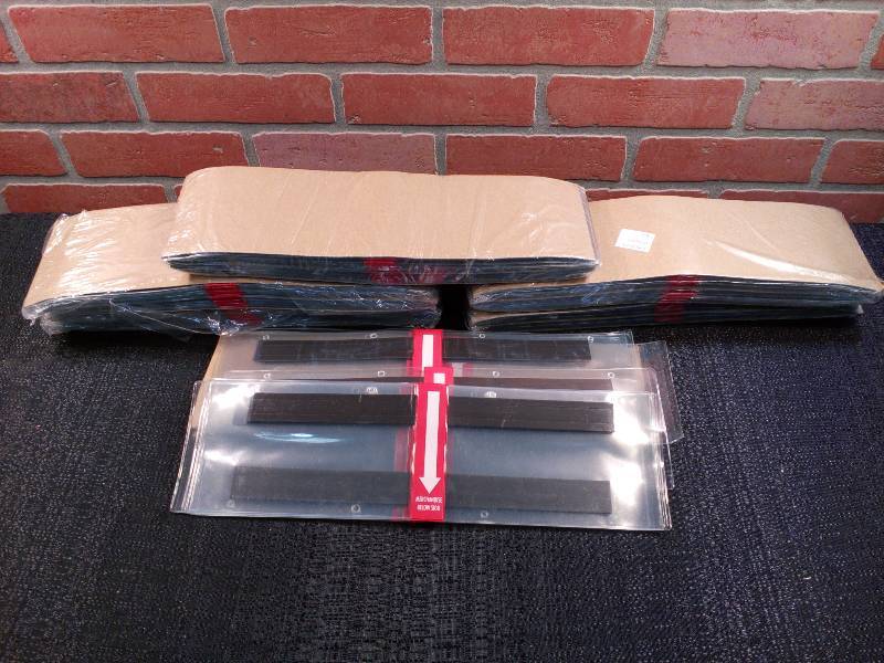 lot 102 image: Magnetic Pricing Sleeves For Retail Shelving
