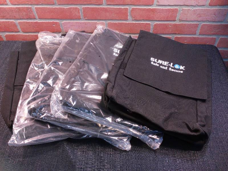 lot 148 image: Vinyl Storage Bags For Wheel Chair Supplies with Logo
