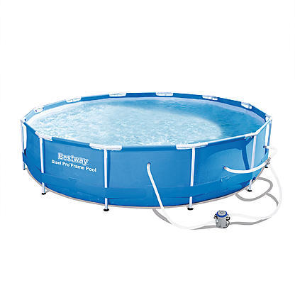 lot 151 image: Best Way Steel Pro Pool Set