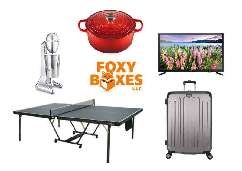 lot 1 image: Welcome to Foxy Boxes Your One Stop Shop for Unbeatable Deals