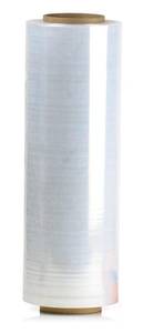 lot 6223 image: BOMEI PACK 15 Inch Self-Adhering Industrial Clear Stretch Wrap Roll - Unknown Length