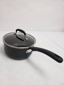 lot 6282 image: T-fal Professional Total Nonstick Cookware - 2 Quart Suace Pan with Lid