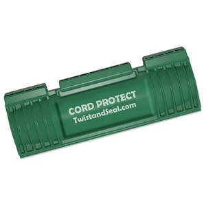 lot 6286 image: Twist and Seal Heavy Duty Cord Protector, Green, SOME SIGNS OF USE BUT FULLY FUNCTIONAL