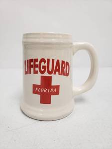lot 10000034 image: Lifeguard Florida Beer Stein