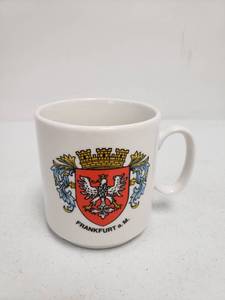 lot 10000035 image: Authentic German Made Coffee Mug - Frankfurt