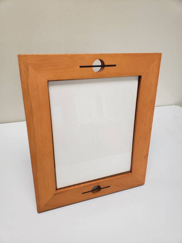 lot 96316 image: 11x13 Inch Wooden Freestanding 8x10 Photo Frame