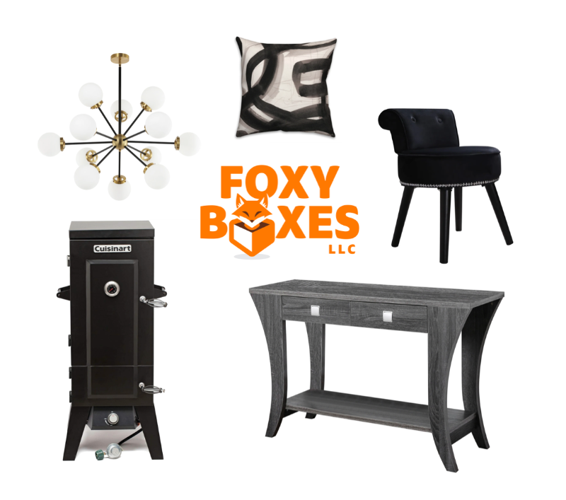 lot 1 image: Welcome to Foxy Boxes Your One Stop Shop for Unbeatable Deals