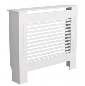 lot 6436 image: LUVODI High Slatted Radiator Cover Heater Cabinet Grill - 30.7in W x 7.48in D x 36.29in H