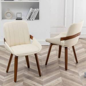 lot 6449 image: Corrigan Studio Dining Chair - Set of 2 - Beige