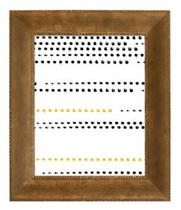 lot 6454 image: Gracie Oaks Brysonn Solid Wood Picture Frame - 13x16 Inch - Copper