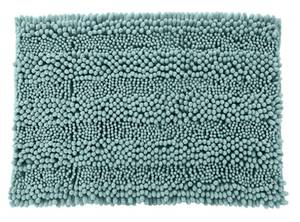 lot 6479 image: Mind On Design 31x21 Inch Teal Shag Bath Mat