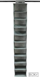lot 6714 image: Boxy Concepts 10 Shelf Hat Rack Hanging Closet Organizer