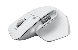 lot 6772 image: Logitech MX Master 3S Wireless Bluetooth Performance Mouse - Pale Grey