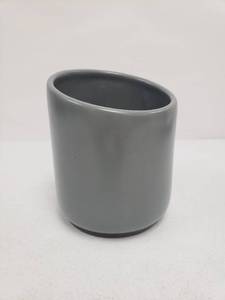 lot 6723 image: Kitchen Essentials From Calphalon Dark Grey Ceramic Utensil Holder