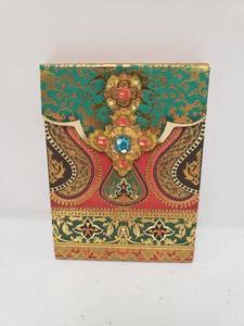 lot 6742 image: Punch Studio Jewel Embellished Magnetic Clasp Mini Notebook - 3 x 4 Inch