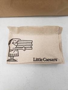 lot 67104 image: Little Caesars Restaurant Quality Napkin Bundle - Unknown Quantity