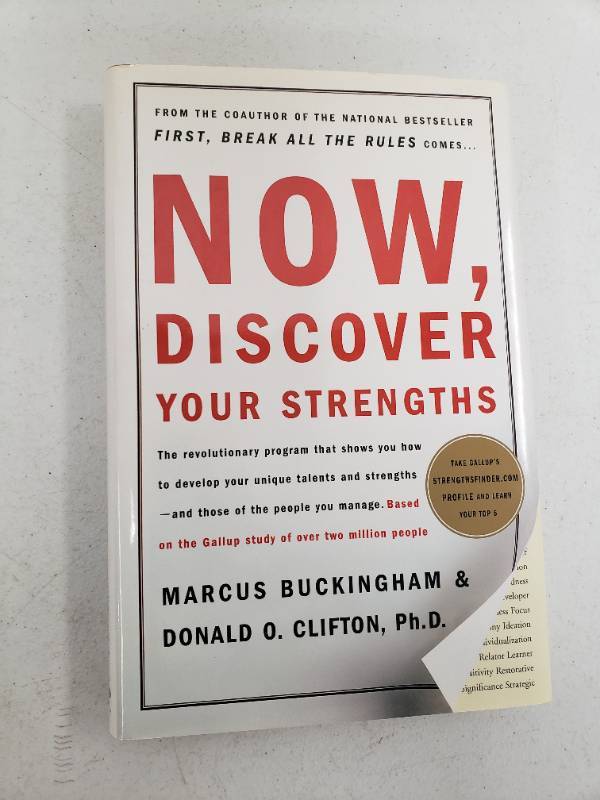 lot 967123 image: Now, Discover Your Strengths - Hardcover by Gallup, Marcus Buckingham and Donald O. Clifton, Ph.D.