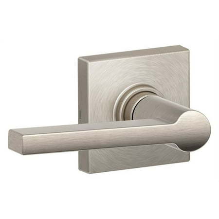 lot 967161 image: Schlage J10-Sol-Col Solstice Passage Door Lever Set - Nickel