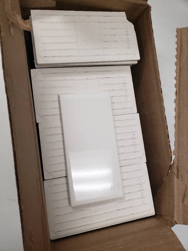 lot 967167 image: Ceramic Floor & Wall Tile Daltile Building Materials Rittenhouse Square White 3 in. x 6 in. Ceramic Wall Tile (12.50 sq. ft  case) 010036MOD1P4