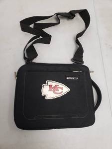 lot 6863 image: Kansas City Chiefs Tablet Carrying Case with Shoulder Strap