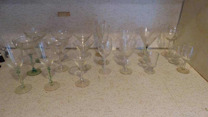 lot 247 image: Assorted Stemware.