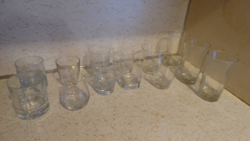 lot 248 image: Assorted Glasses some are Rock Glassware.