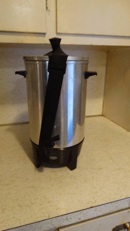 lot 329 image: percolator coffee pot