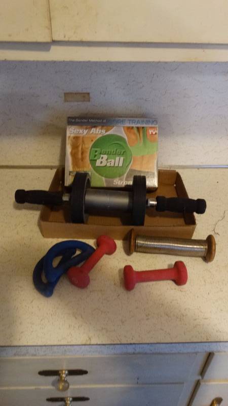 lot 336 image: Bender ball - dumbbells
