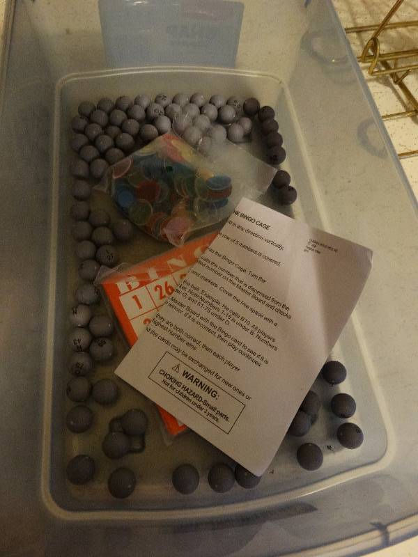 lot 372 image: Complete Bingo Set.