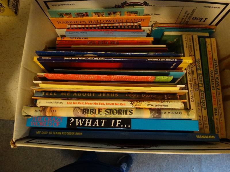lot 409 image: Assorted kid books.