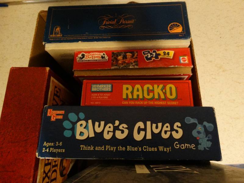 lot 415 image: Board games.