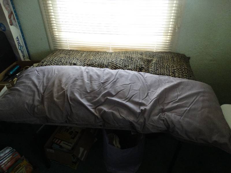 lot 438 image: x2 Body pillows.