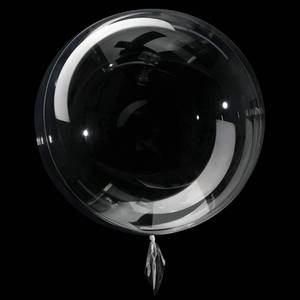 lot 66968 image: 40 Pieces Bobo Balloons Transparent Bubble Bobo Balloon Praty Bobo Balloons Clean Bobo Balloons for Christmas Wedding Birthday Party Decorations (20 Inches)