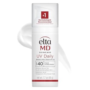 lot 66973 image: EltaMD UV Daily Face Sunscreen with Zinc Oxide, SPF 40 Facial Sunscreen, Helps Hydrate Skin and Decrease Wrinkles, Lightweight Face Moisturizer Sunscreen, Absorbs Into Skin Quickly, 1.7 oz Pump