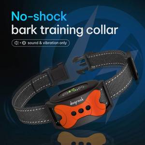 lot 67783 image: DogRook Dog Bark Collar - Rechargeable Smart Anti Barking Collar for Dogs - Waterproof No Shock Bark Collar for SmallMediumLarge Dogs - Anti Bark Collar for Dogs with 5 Sensitivity Levels